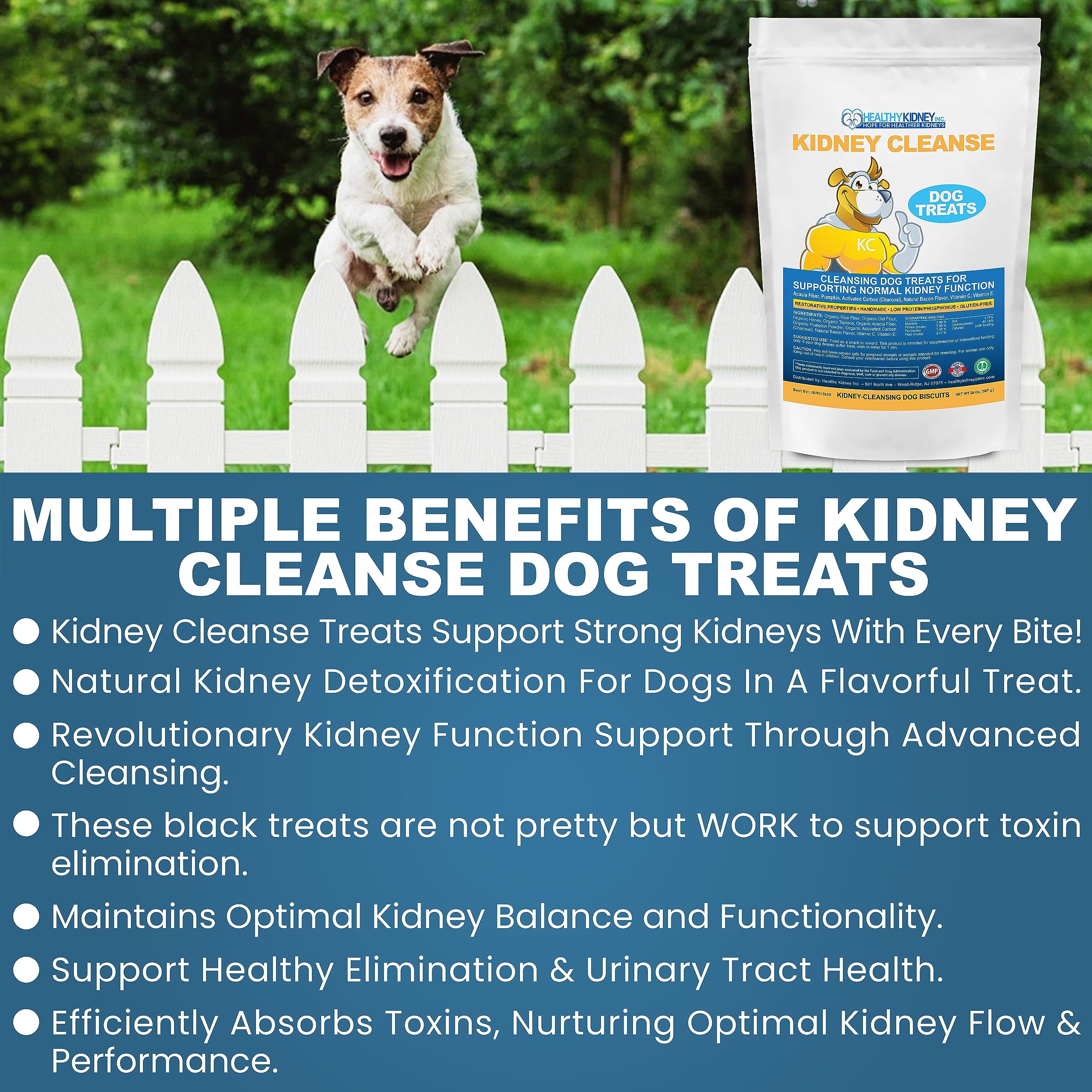 Kidney Restore: vitamine C et E pour un soutien immunitaire.