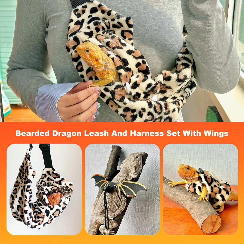 Kiiocwev ensemble complet dragon barbu, tout-en-un pour promenades et voyages.