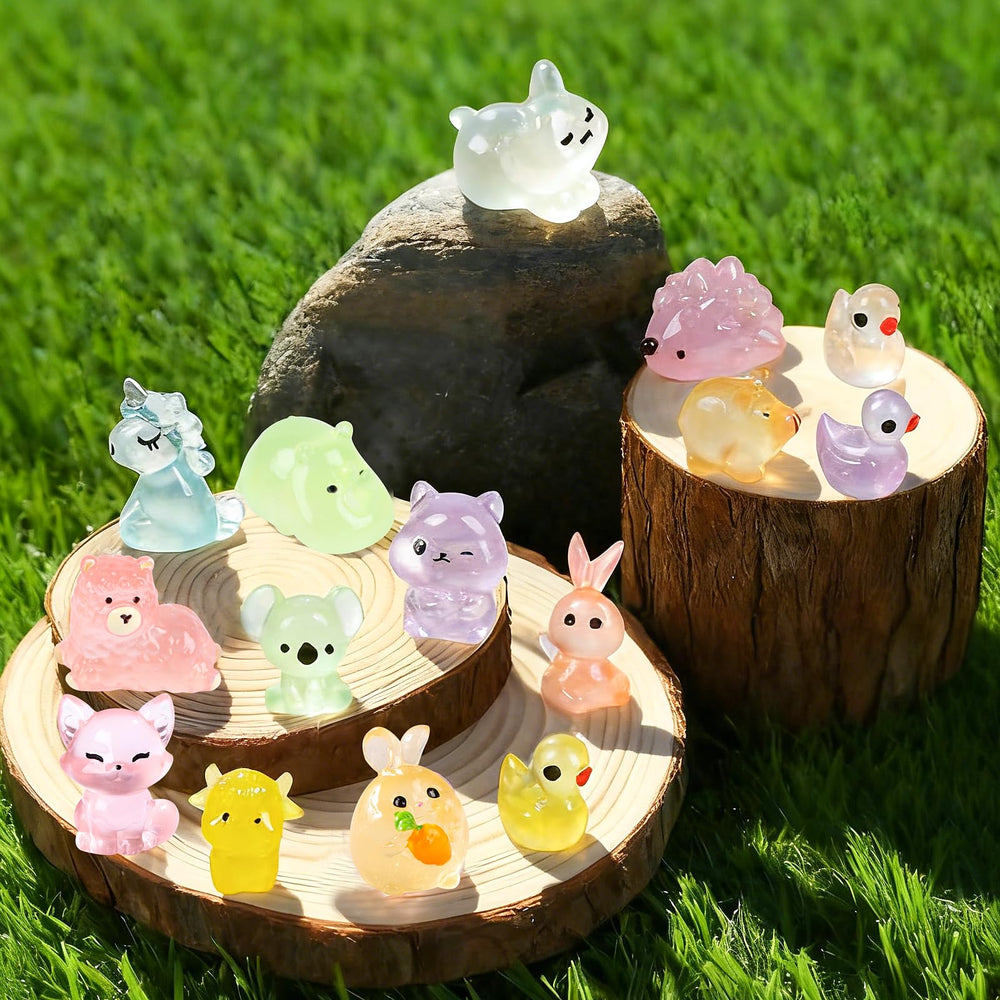KIMOBER grenouille lumineuse : décor joyeux pour terrarium ou jardin.