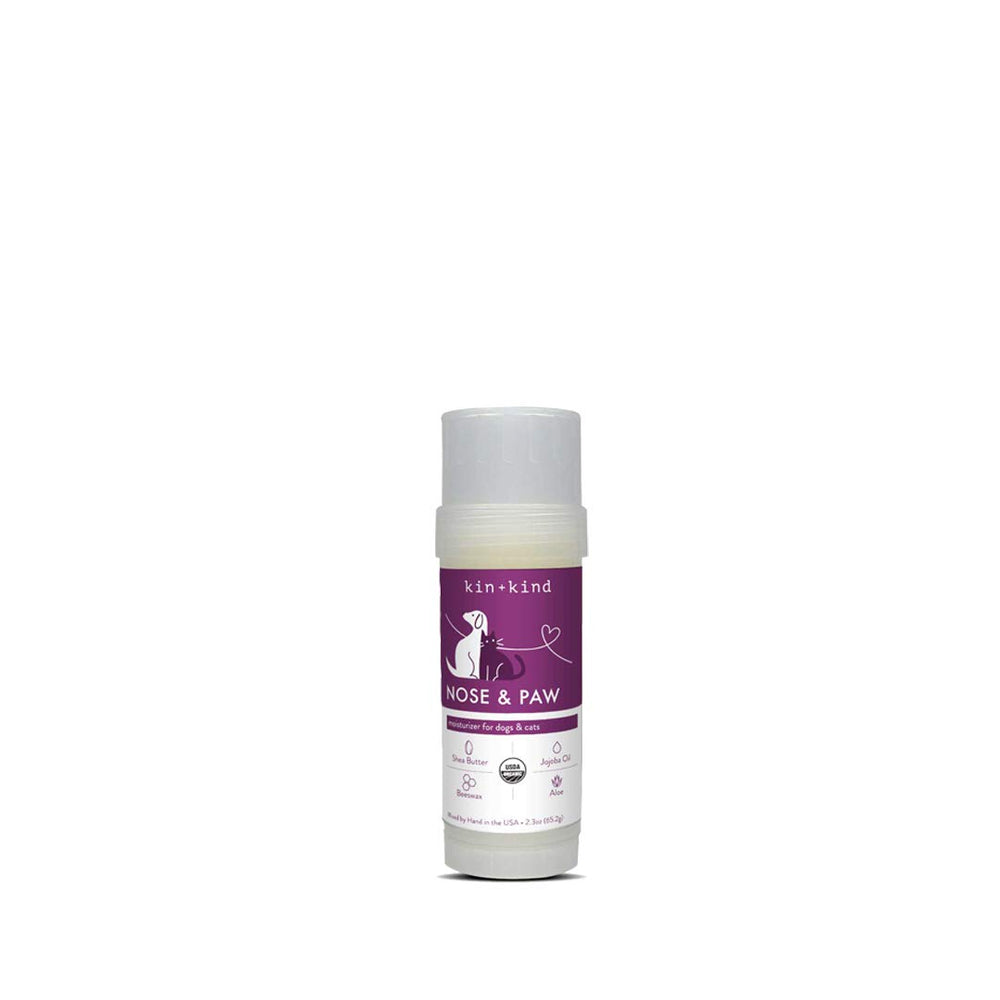 Kin-kind baume nez-pattes: hydratation durable pour chiens et chats