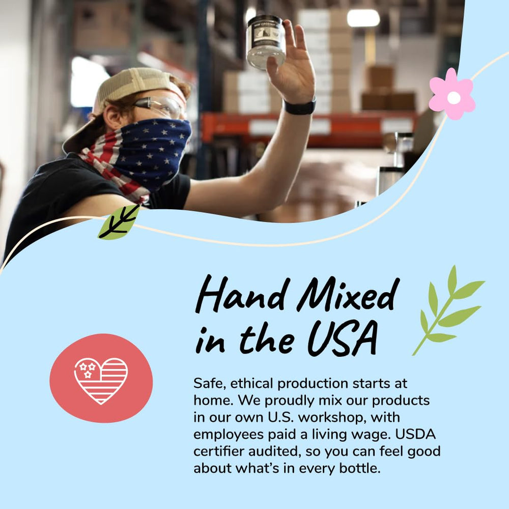 Kin-kind Fabrication aux États-Unis – produit local et contrôlé.