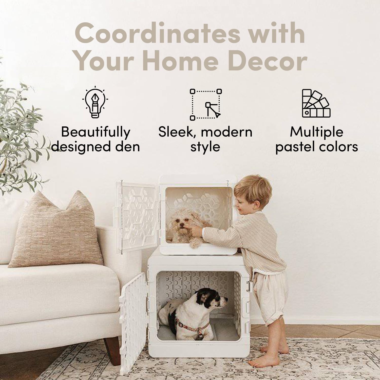 KindTail PAWD: dimensions intérieures adaptées aux petits chiens.