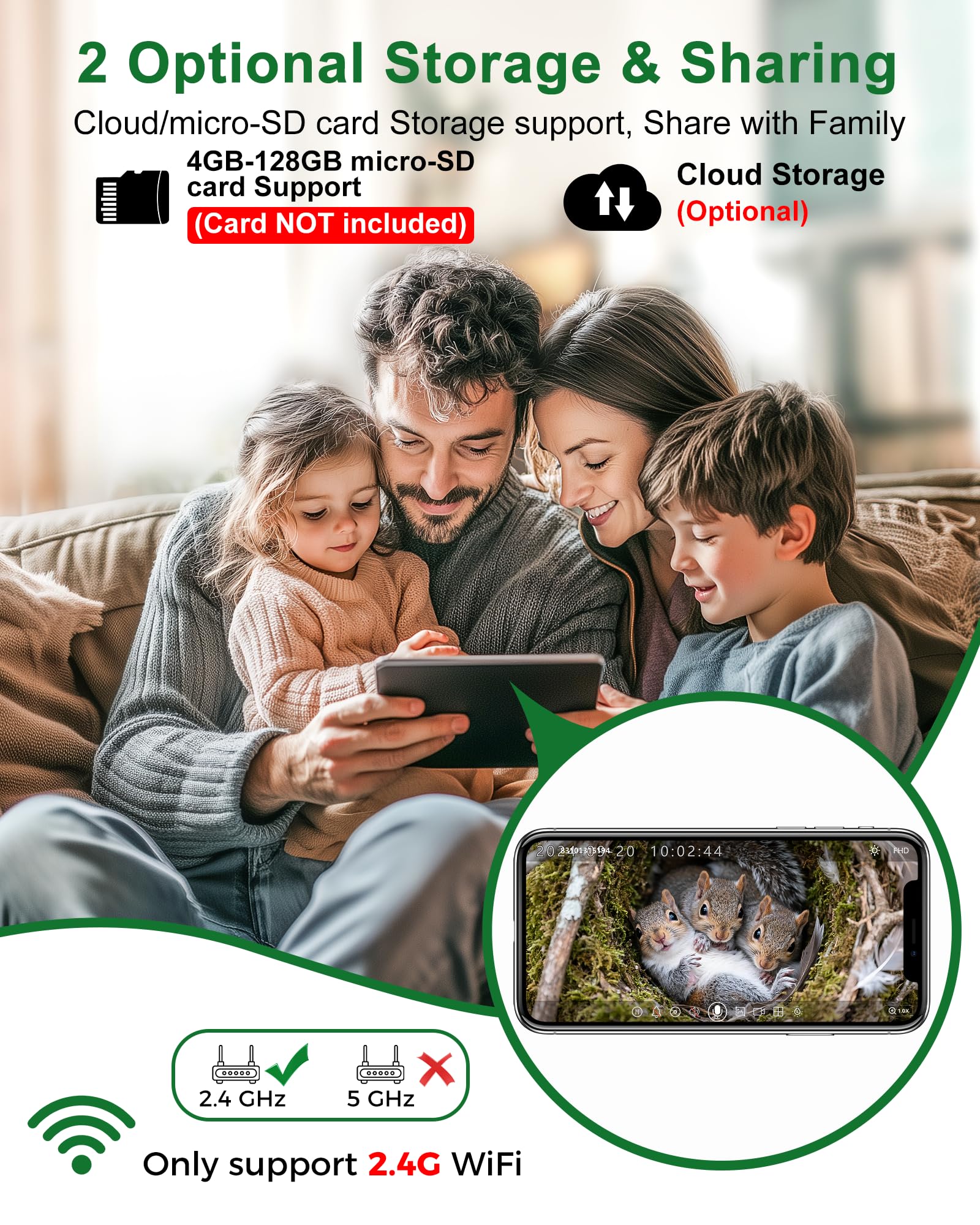 Conception étanche et robuste adaptée aux intempéries extérieures.
