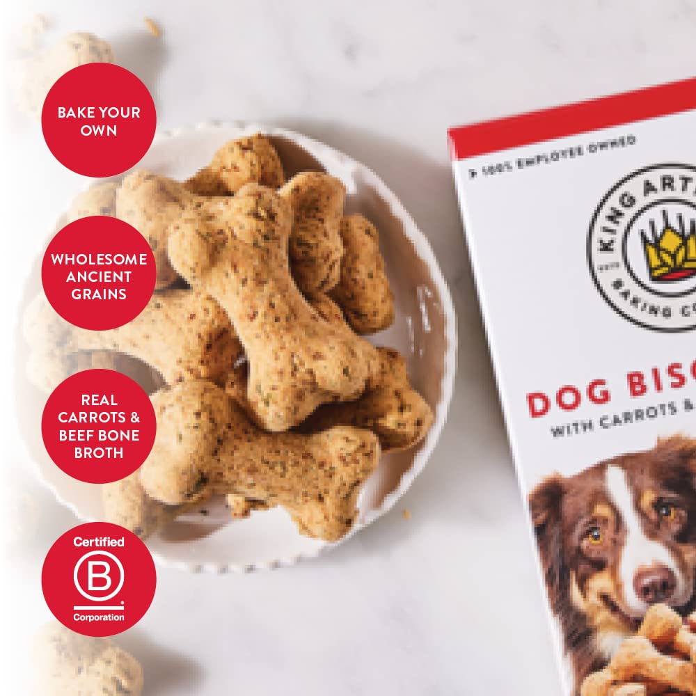 Découpe des biscuits faciles sans emporte-pièce pour chiens actifs