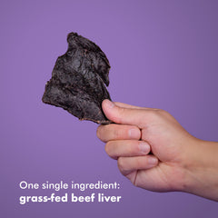 King Lou Jerky Coeur boeuf croustillant - texture croquante appréciée par les chiens