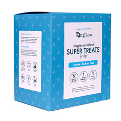 King Lou pattes poulet entieres emballage friandises naturelles pour chiens.