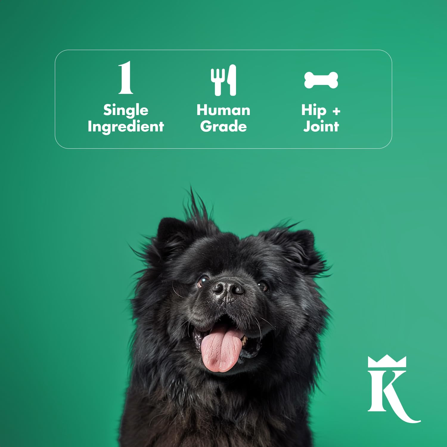 King Lou Pets croquant pour dents, sensation de mâcher satisfaisante.