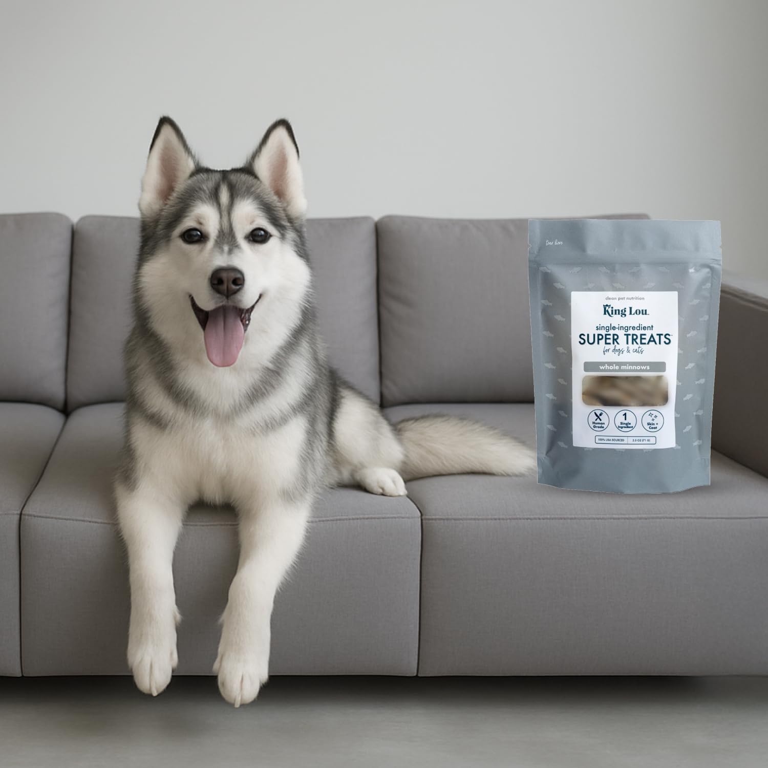 King Lou Pets usage quotidien pour chiens et chats, sans compromis.