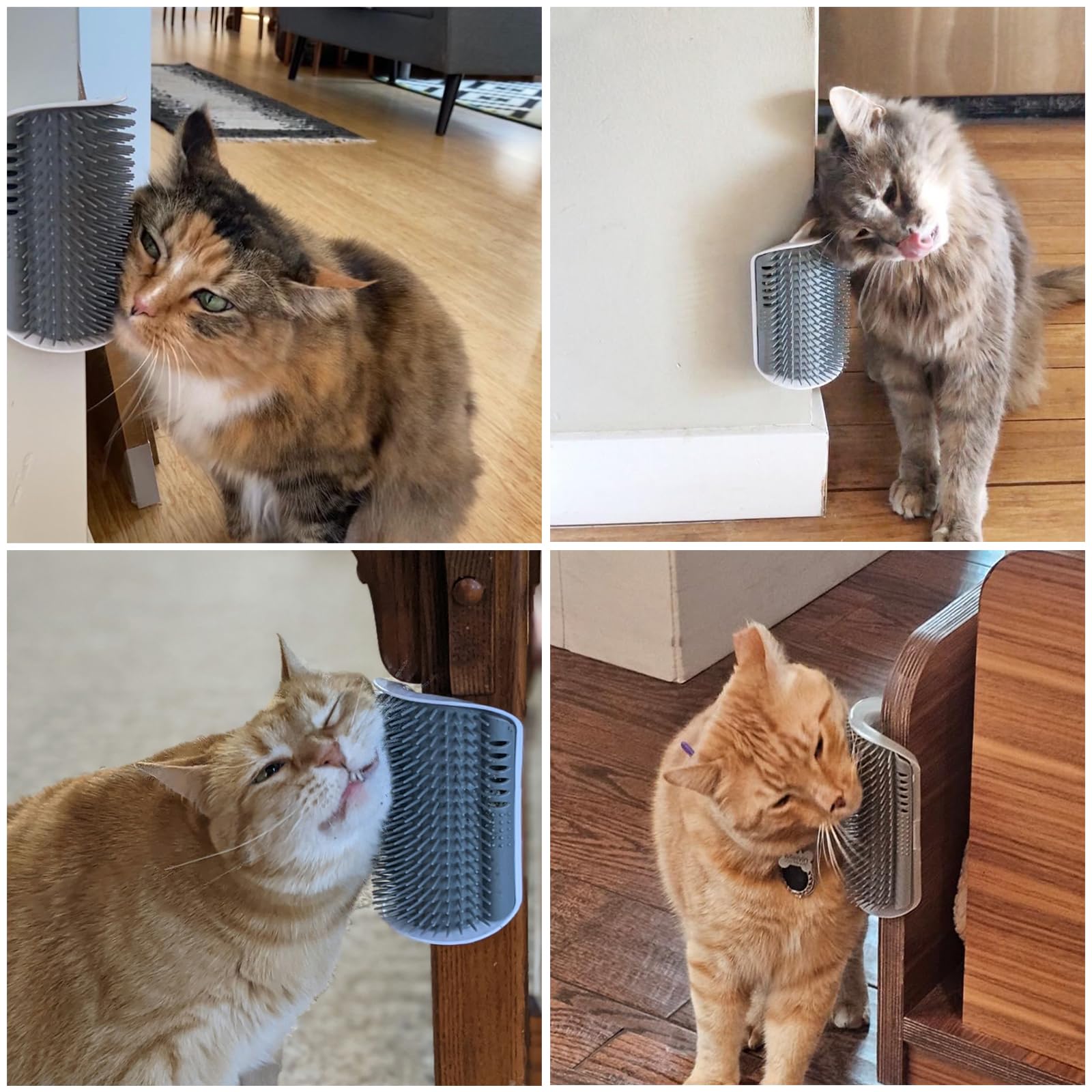 Kingtree grattoir de coin chat pied de table, installation facile.