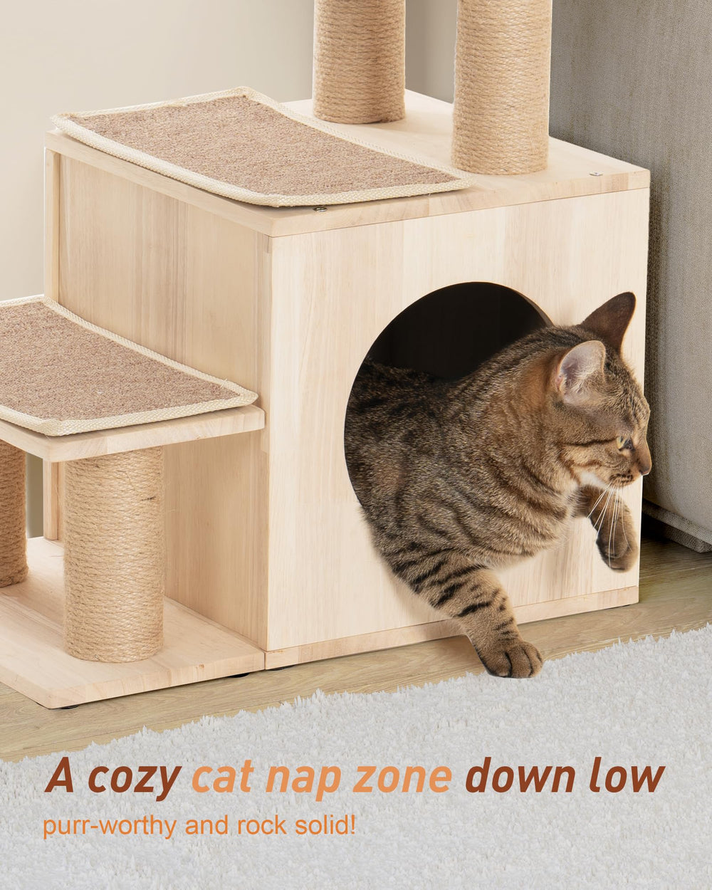 KinoTail condo-minet-base: cabane douillette pour repos