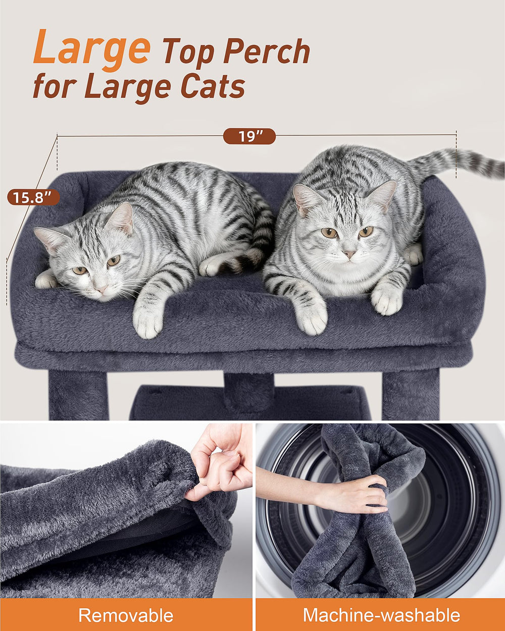 Kinotail postes griffes sisal doubles, deux zones de griffage durables pour votre chat.