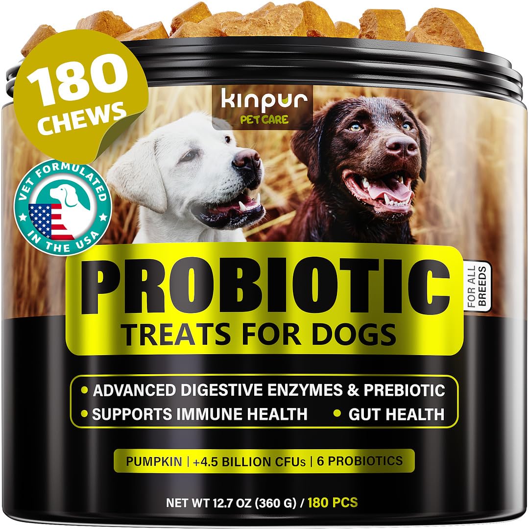 Kinpur Probiotiques Friandises — Bouteille visible, soutien digestif quotidien.