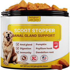 Scoot Stopper Kinpur emballage du produit, pratique pour chien