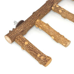 KINTOR accessoire de cage en bois naturel pour enrichir l’habitat.