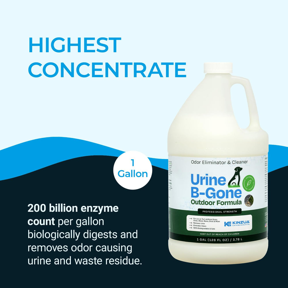 KINZUA ENVIRONMENTAL Urine B-Gone déodorisation des meubles extérieurs.