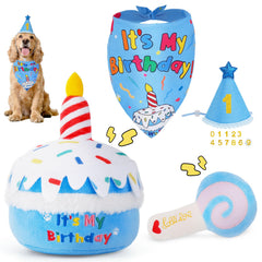 KIPRITII ensemble-anniversaire-chien : divertissement festif et moments photo