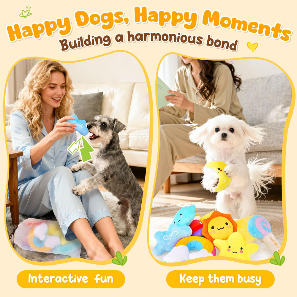Matière douce KIPRITII peluche pour chiots, douceur pour petites mâchoires