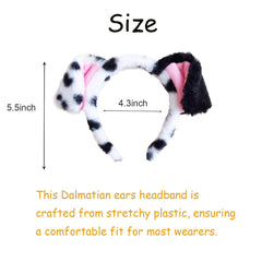 Queue dalmatien Kipssmlse avec élastique, complément idéal du look