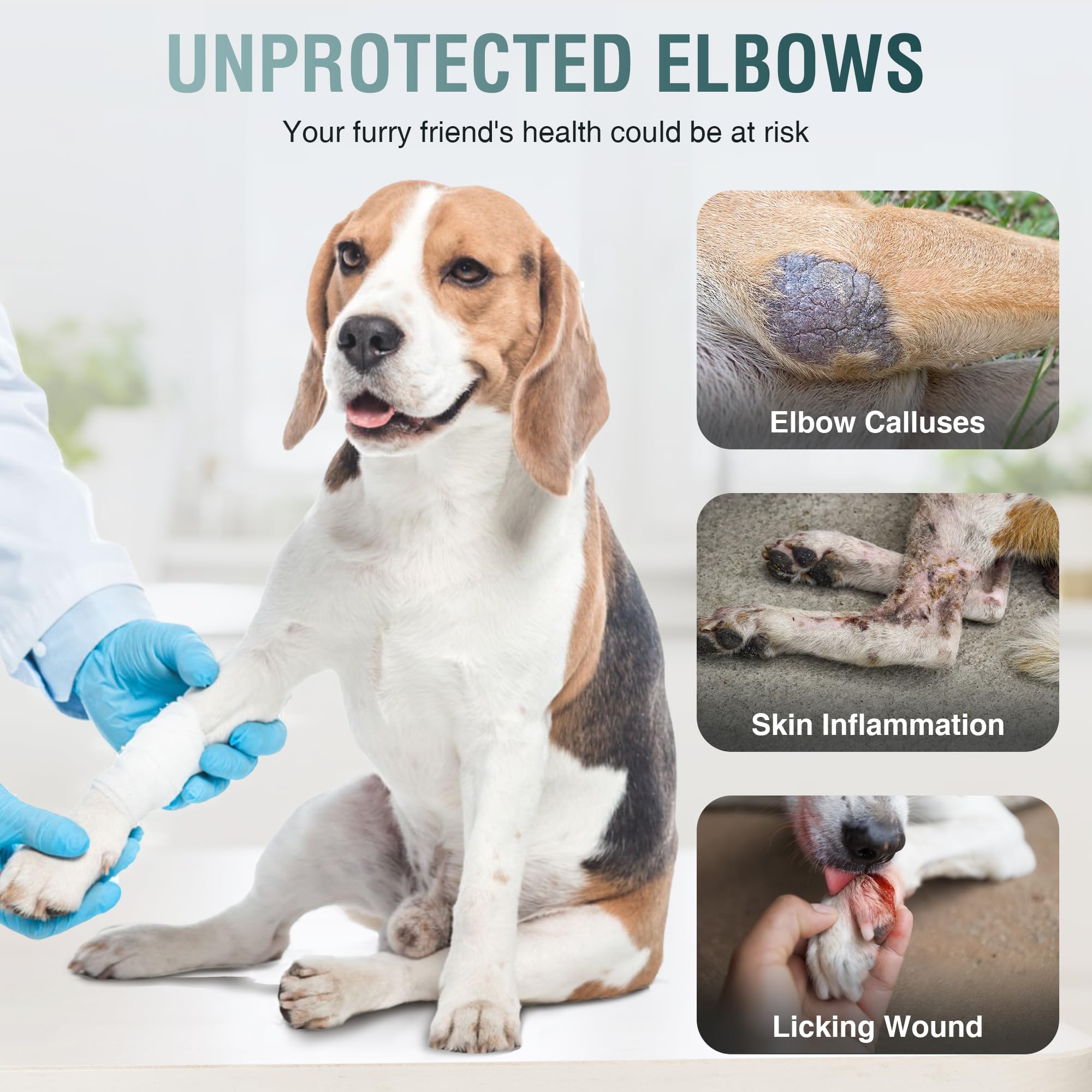 Protection pour coude de chien, montage simple et pratique.