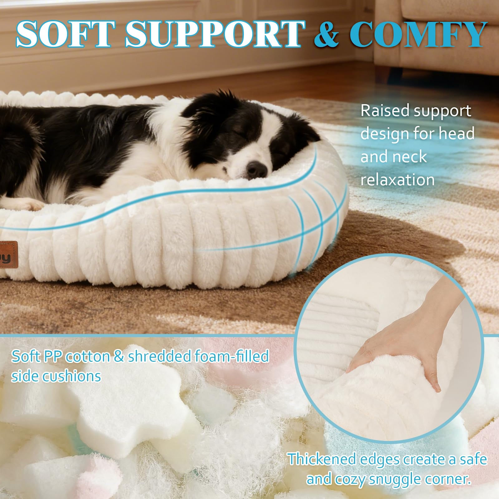 KISIMUY support-orthopedique-rectangle: soutien cervical apaisant.