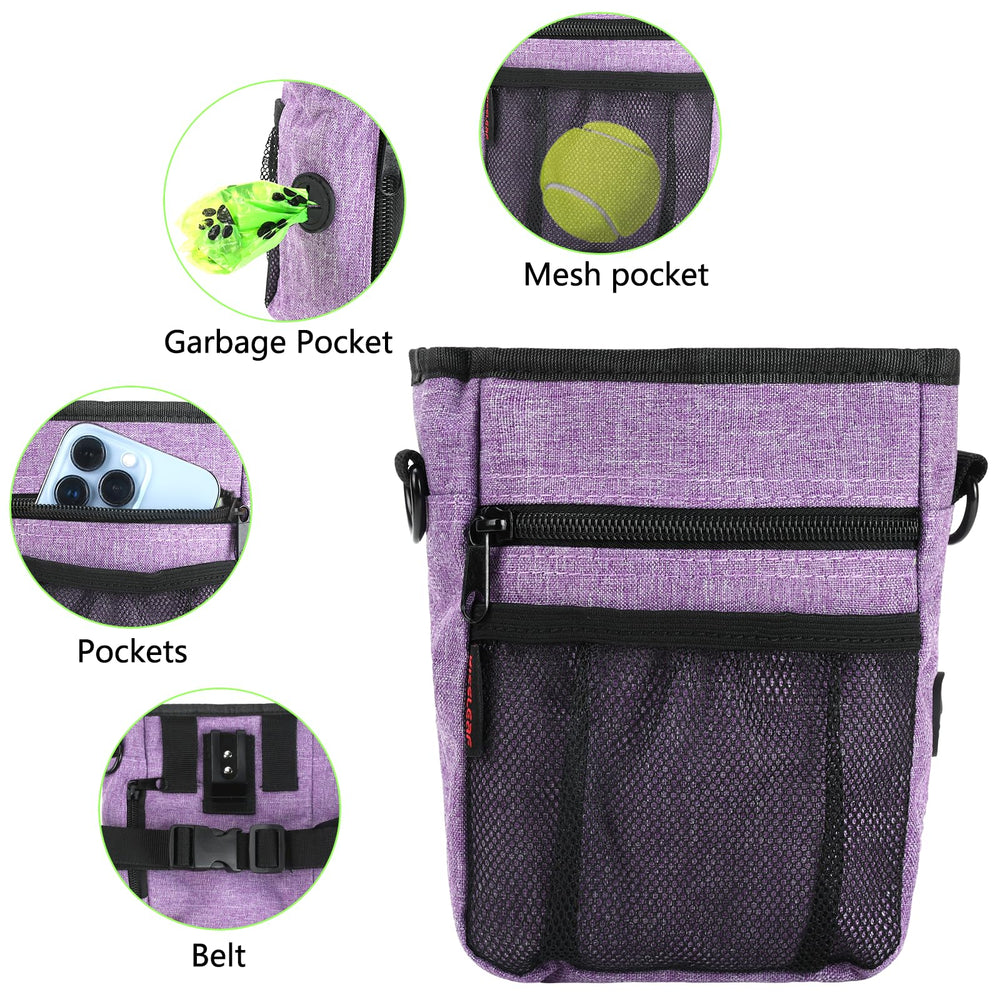 kissleaf pochette avec-clicker chien, entraînement précis et facilité