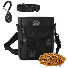 SAC Kissleaf avec fermeture magnétique rapide pour friandises d'entraînement canin.