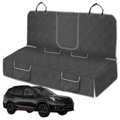 Kistrba housse banquette arrière Subaru Forester — protège les poils et facilite le nettoyage.