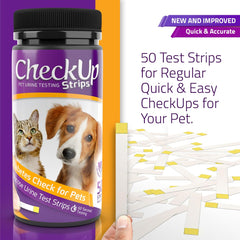 KIT4CAT CheckUp bande-test-urine: test de glycémie rapide pour animaux.