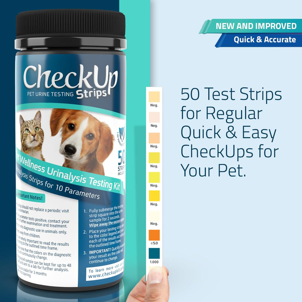 Kit4CAT CheckUp – bandes 50 tests, prêt à l'emploi pour dépistage rapide
