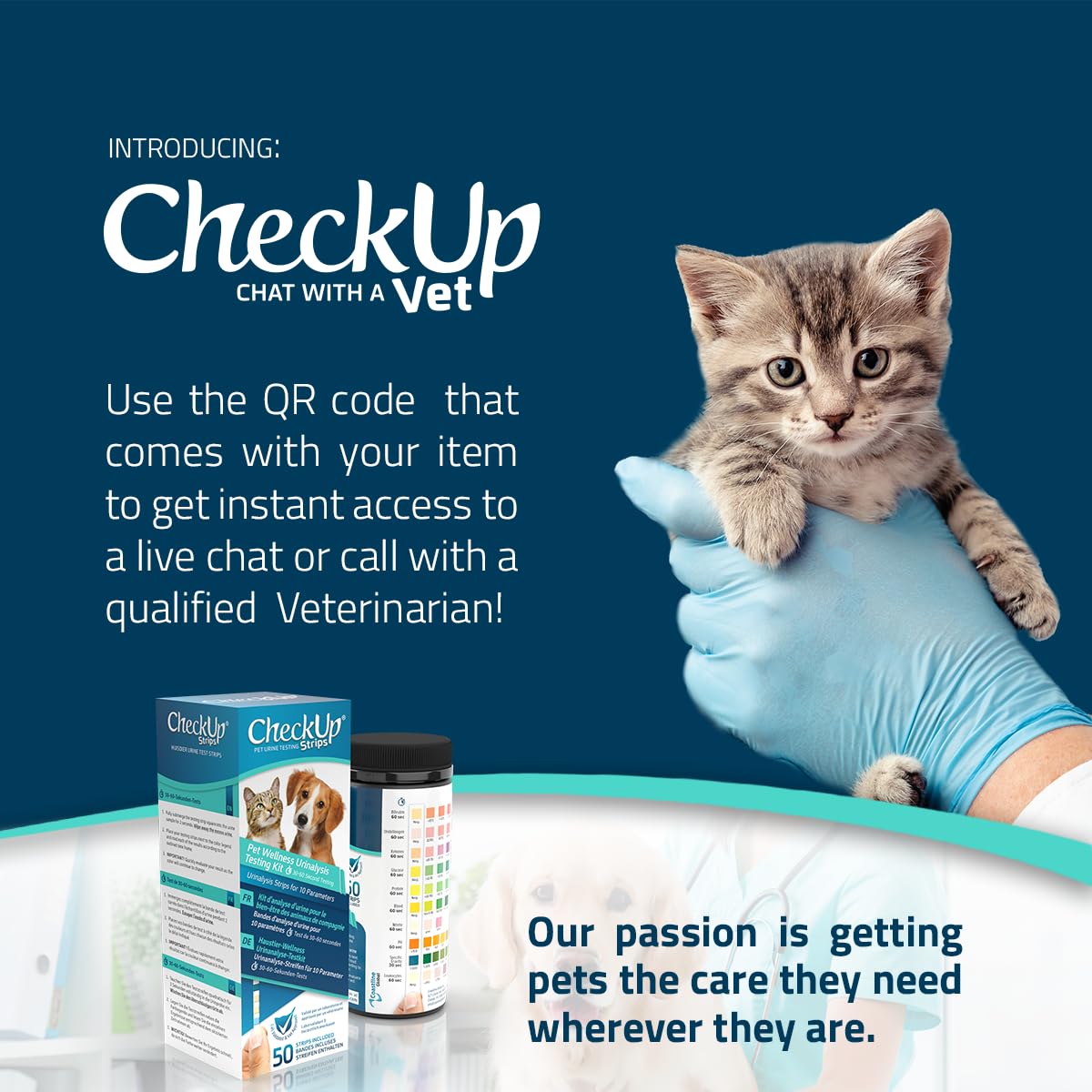 Kit4CAT CheckUp – résultats visuels faciles à interpréter à domicile