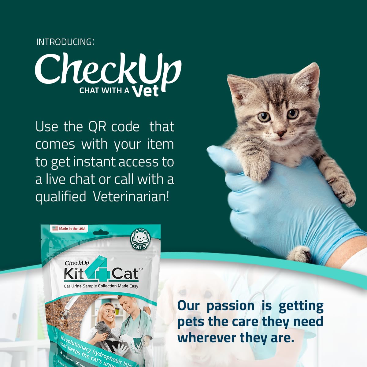 Kit4Cat tubes CheckUp pour tests rapides à domicile compatibles