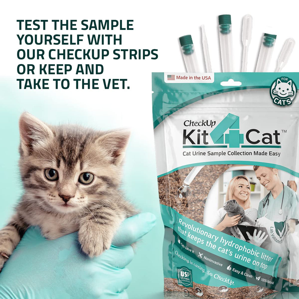 Kit4Cat utilisation simple à la maison pour vérification de la santé