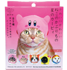 Kitan Club Cat Cap Kirby Smile, cap pour chat prête pour les photos sur les réseaux