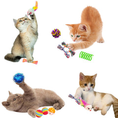 Balles-cloche KITCHSTAR pour chats, sons attractifs favorisant l’interaction