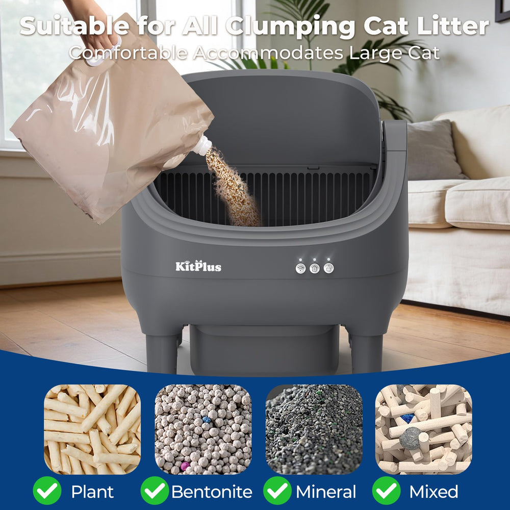 KITPLUS système anti-odeur et déchets scellé pour maison propre