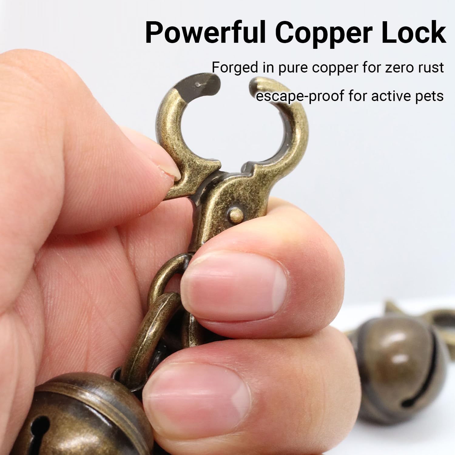 KITTAIL cloche pour collier chien utile pour repérer rapidement l'animal.