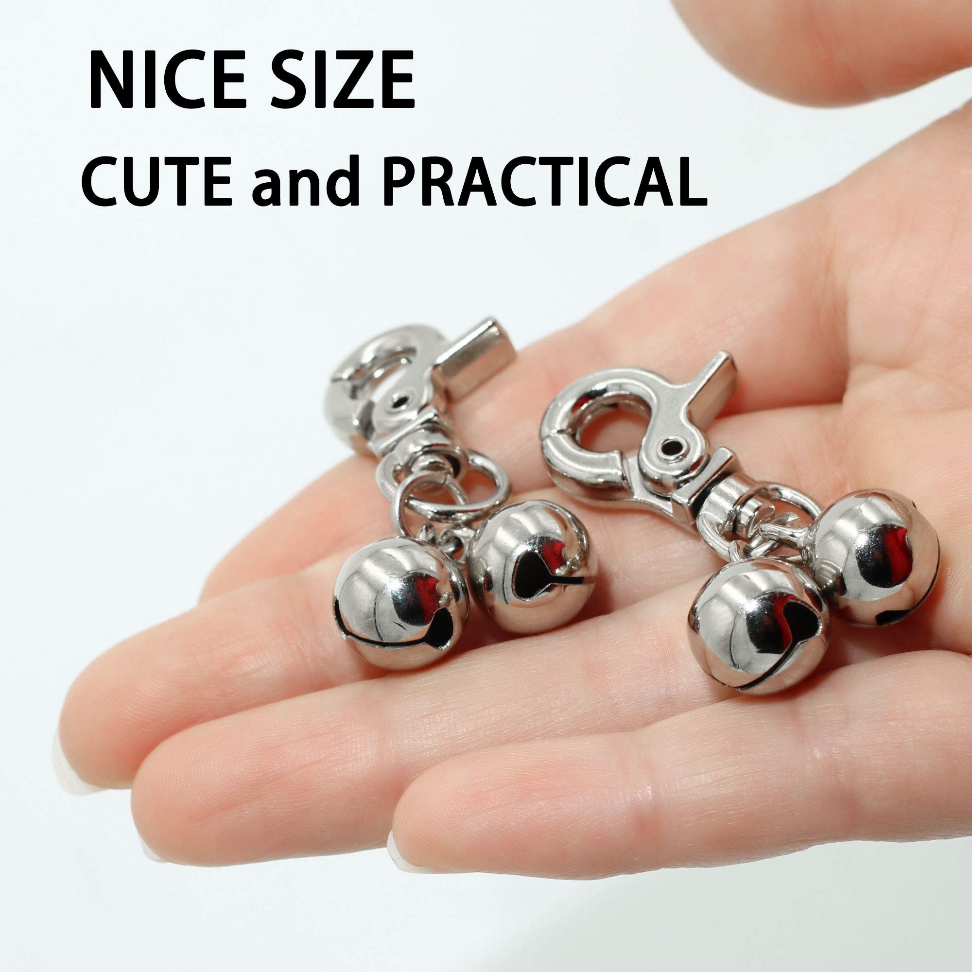 KITTAIL cloche diamètre 0,48 pouce adaptée à tous les colliers.