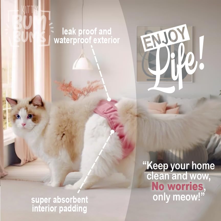 Kitty BumBums couche extérieure imperméable protège les sols durablement.