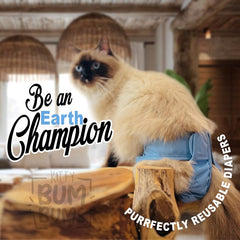 Kitty BumBums couche intérieure douce et respirante pour le confort.