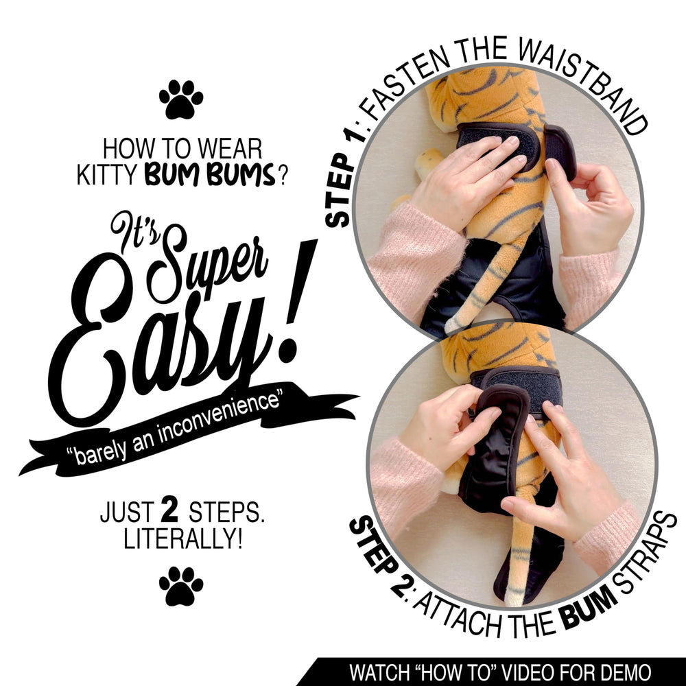 Kitty BumBums ouverture queue libre favorise le mouvement naturel.