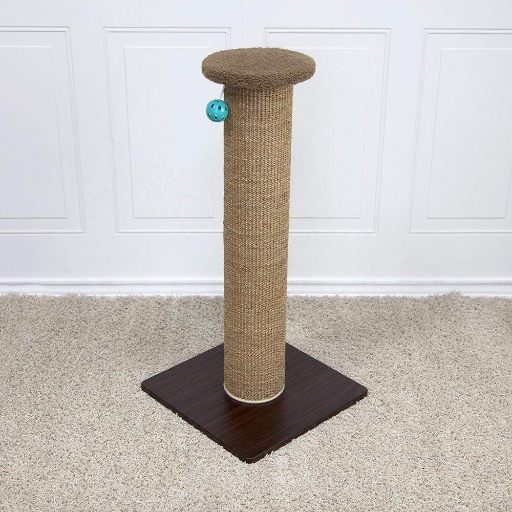 Kitty City base solide et stable pour séances de griffage durables.