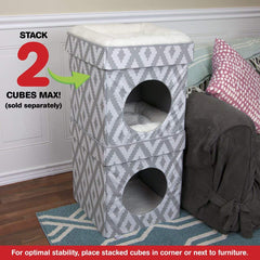 Kitty City Cave Chat Privée – refuge intime pour se cacher et se reposer
