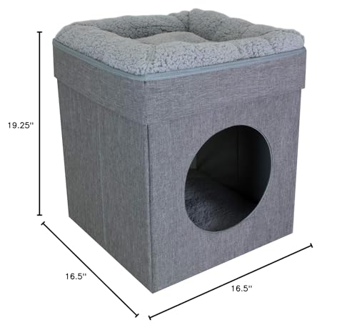 Kitty City Coussins Lavables Machine Gris : entretien rapide pour garder l’espace propre.