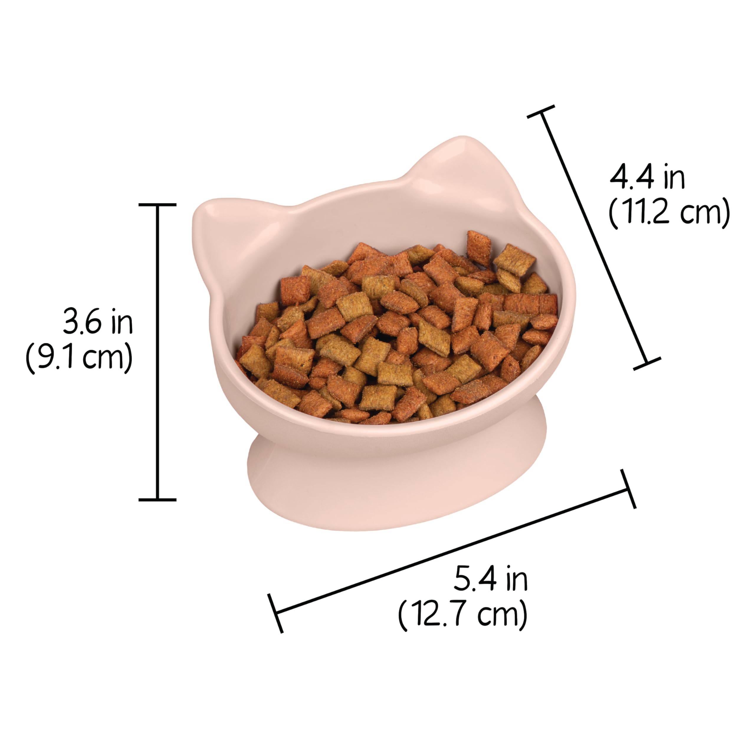 Kitty City - ensemble surélevé avec inclinaison ergonomique pour un accès facile.