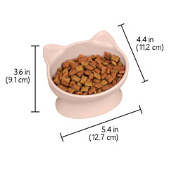 Kitty City - ensemble surélevé avec inclinaison ergonomique pour un accès facile.