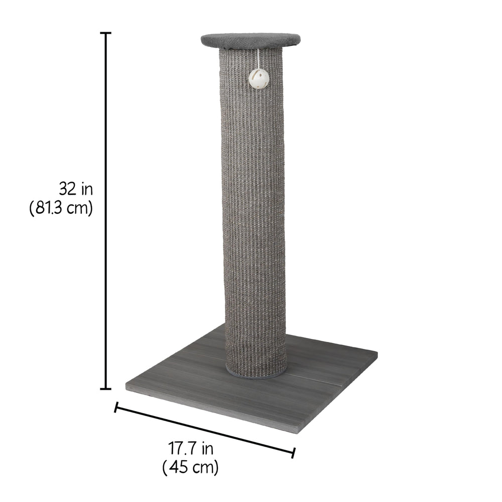Kitty City: tige en sisal naturelle pour un griffage durable