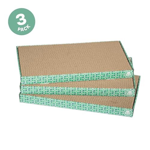 Kitty City XL grattoir chat carton large, usage quotidien pratique.