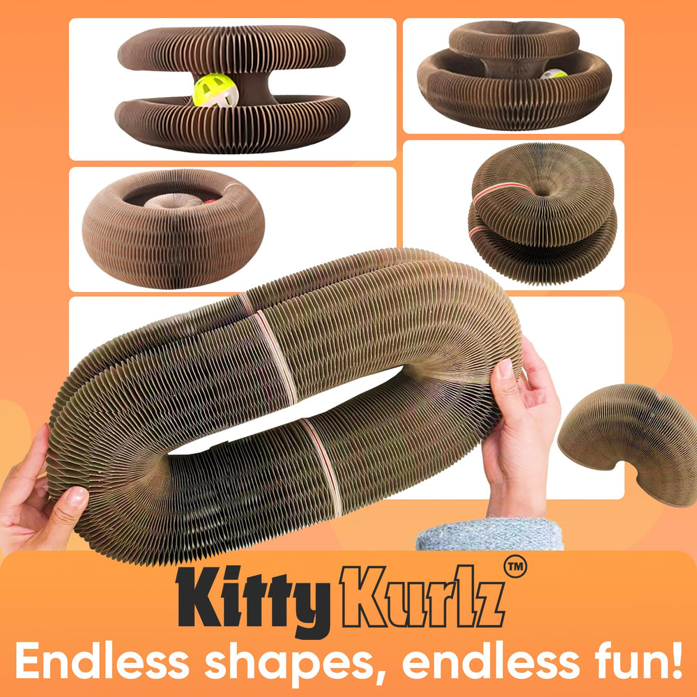 Kitty Kurlz – montage pliable pour rangement et transport faciles.