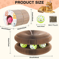 Kitty Kurlz: carton recyclé robuste pour des grattages résistants.