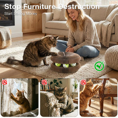 Kitty Kurlz: maison intégrée offrant une aire de repos après l'amusement.